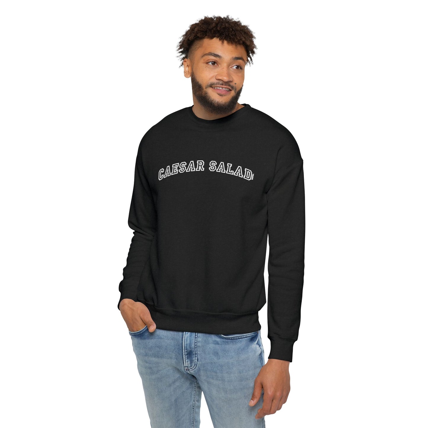 Caesar Salad Pullover (Black, Unisex)