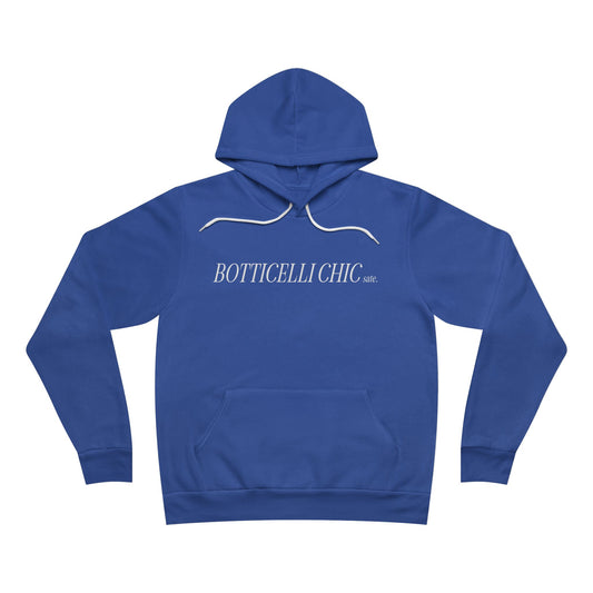 Botticelli Chic Hoodie (Blue/Black, Unisex)