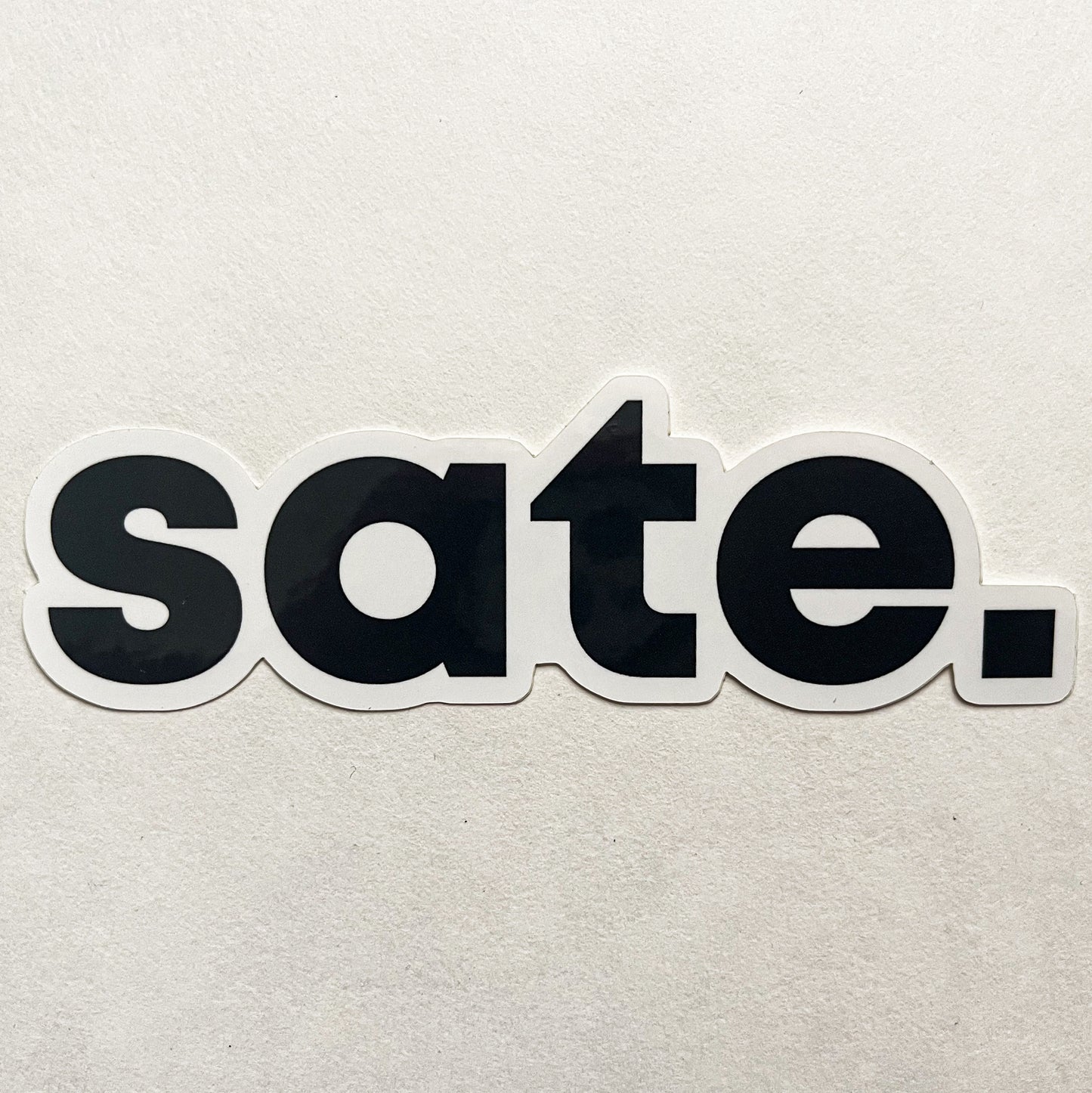 Sate Sticker