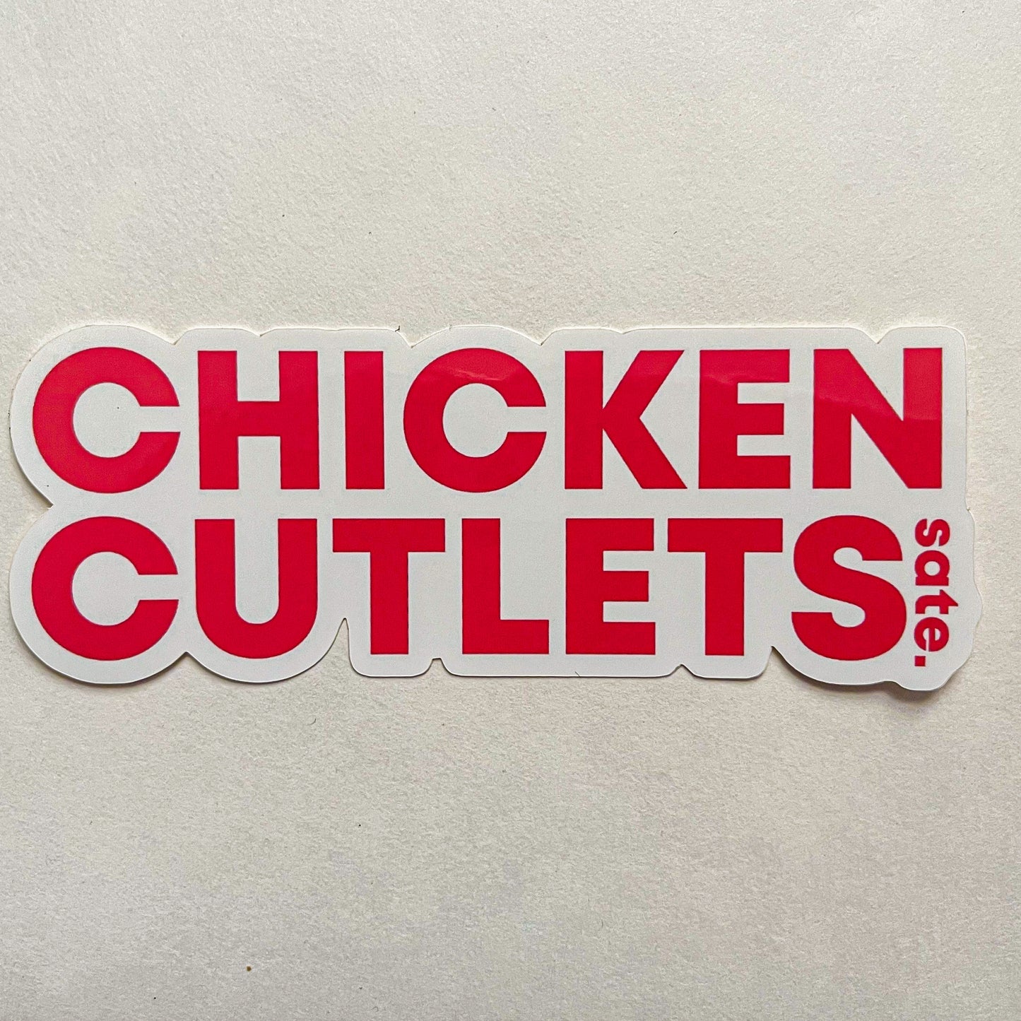 Chicken Cutlets Sticker